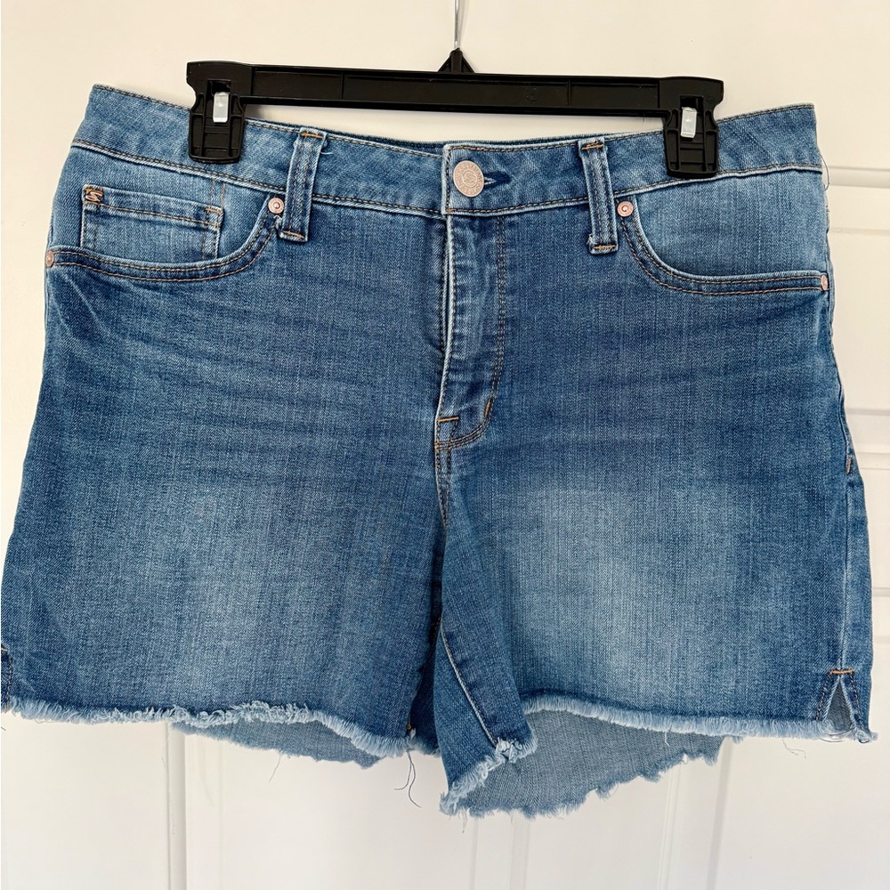 Seven7 Women's Classic Blue Jean Shorts